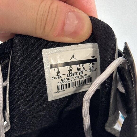 10/10 - Nike Air Jordan Jordan Why Not Zer01 2 Way AA2510-110 Size 16 - Picture 2 of 3